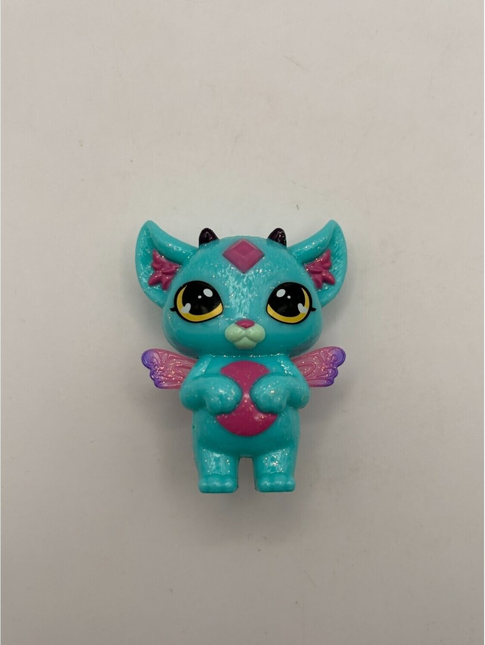 Magic Mixies Mixlings Teal Harlie Sparkle Wings Flier Figure Moose Toys Used Toy